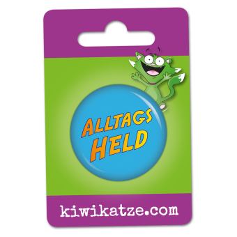 Ansteckbutton Alltagsheld an Eurolochkarte
